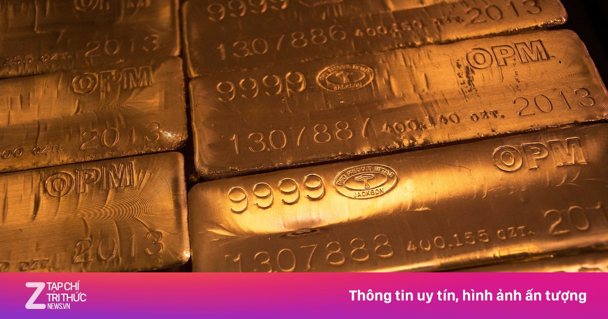 Giá vàng thế giới tiếp tục tăng, lên mức cao mới