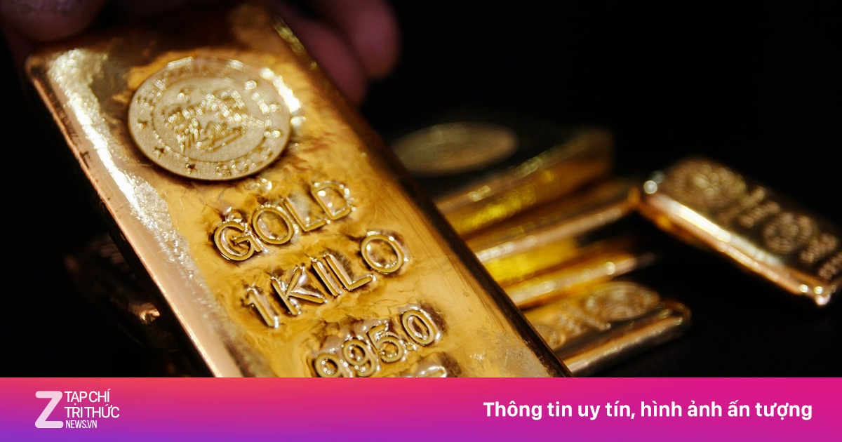 Giá vàng thế giới giảm 2 tháng liên tiếp