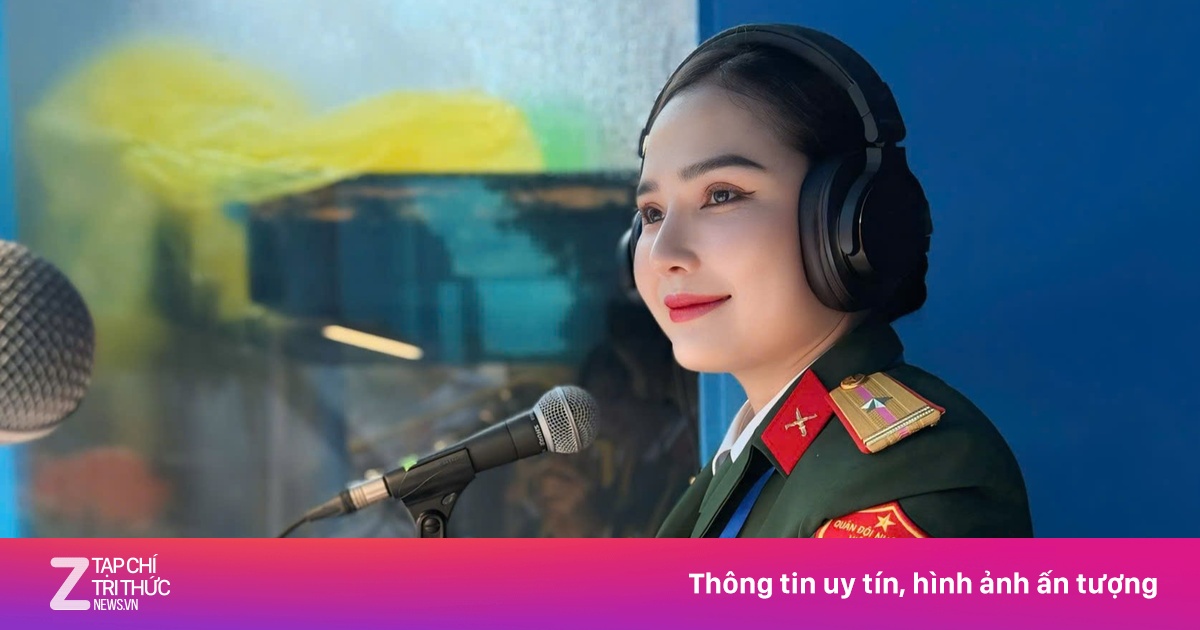 Nữ thiếu tá có giọng đọc 'chạm đến vạn trái tim' trong đại lễ 30/4