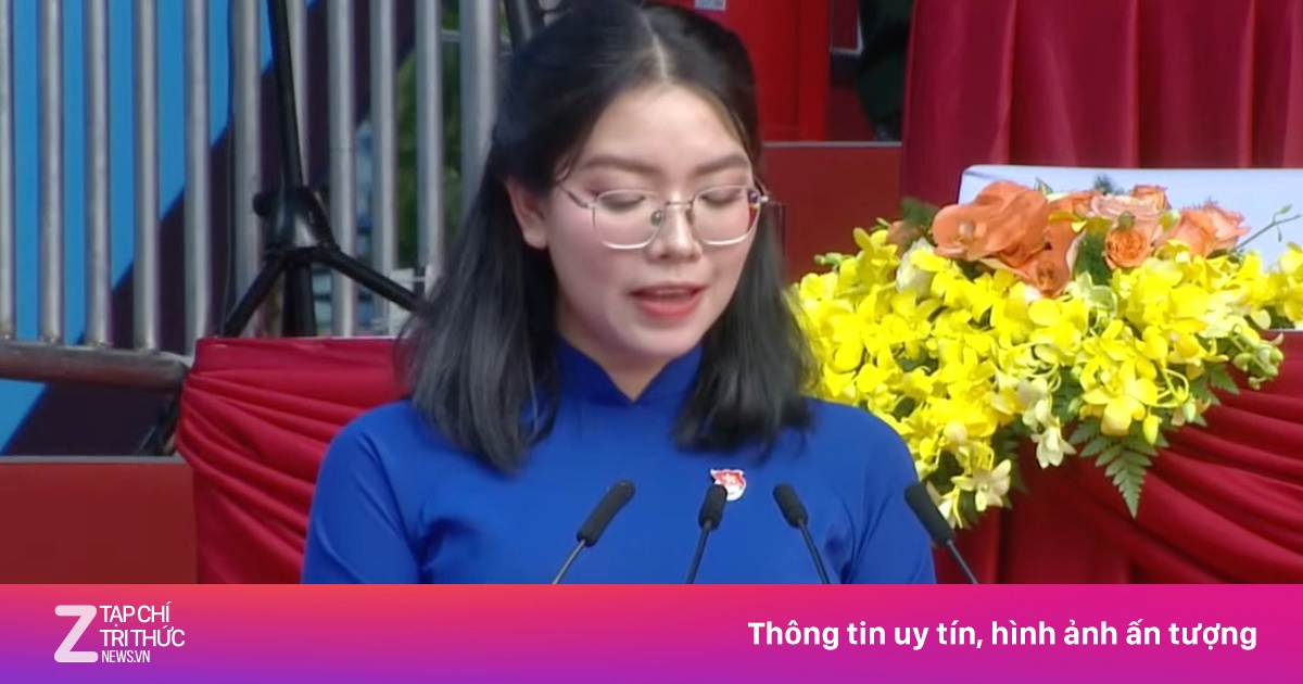 Cô gái phát biểu ở đại lễ 30/4 là ai?