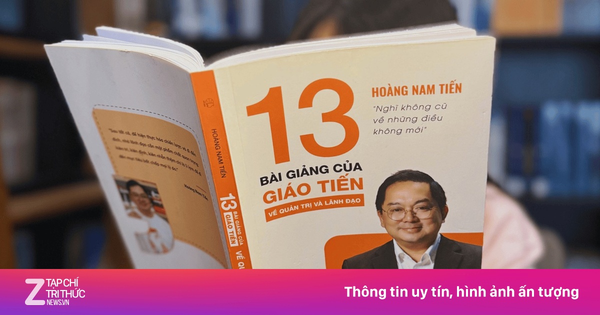 Sách của ông Hoàng Nam Tiến vào Top 10 sách hay của doanh nhân Việt