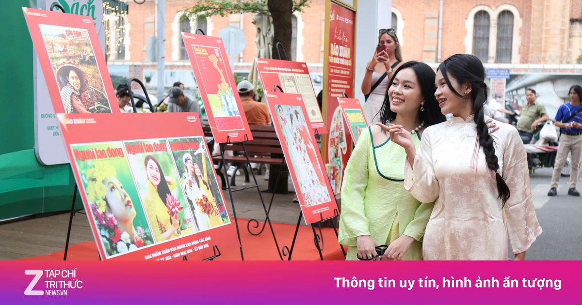 Tinh thần, giá trị văn hóa trên trang báo Xuân