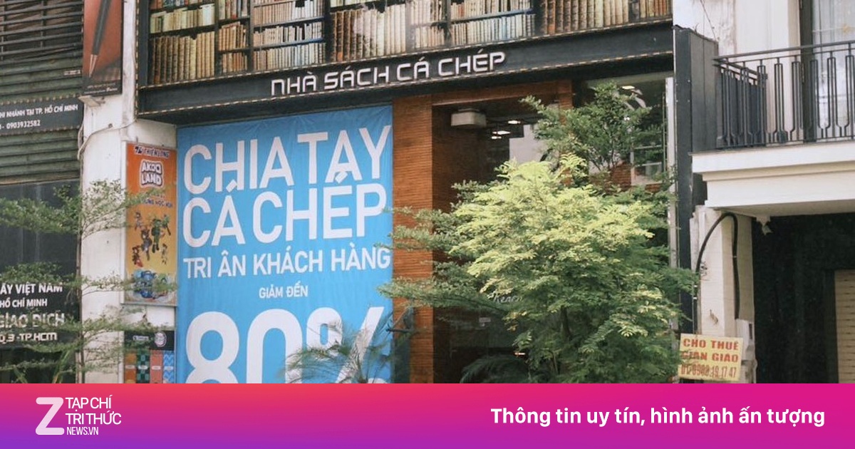 Hơn 15.000 lượt khách đến nhà sách Cá Chép sau thông báo đóng cửa