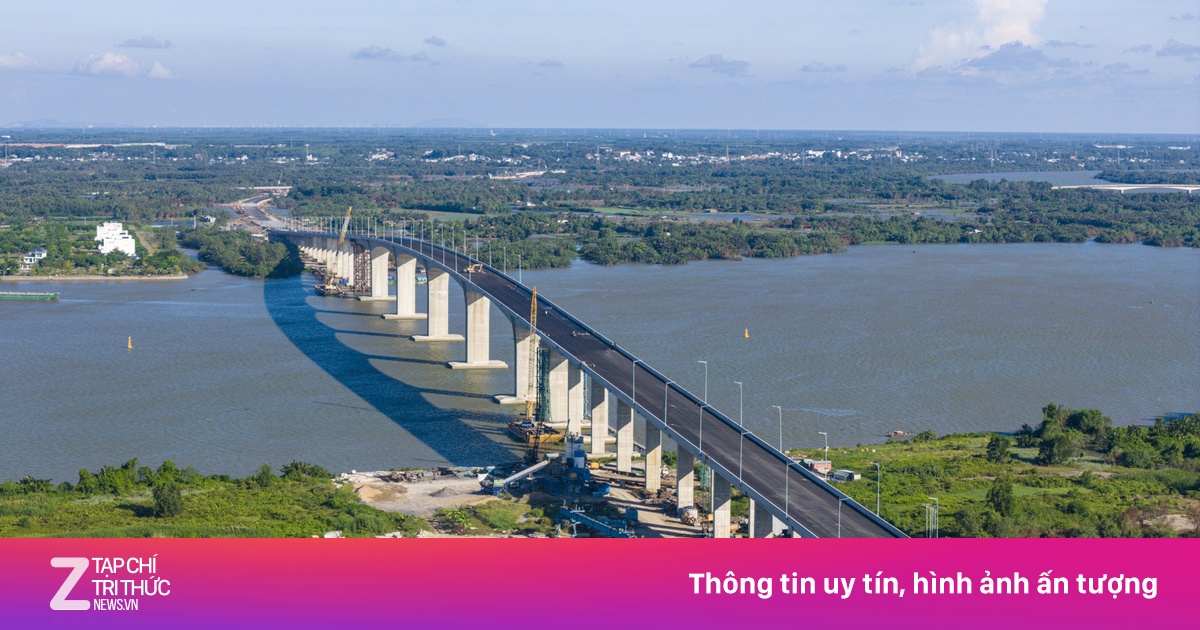 Hoàn thành kết nối cầu Nhơn Trạch với Vành đai 3 TP.HCM cuối tháng 9