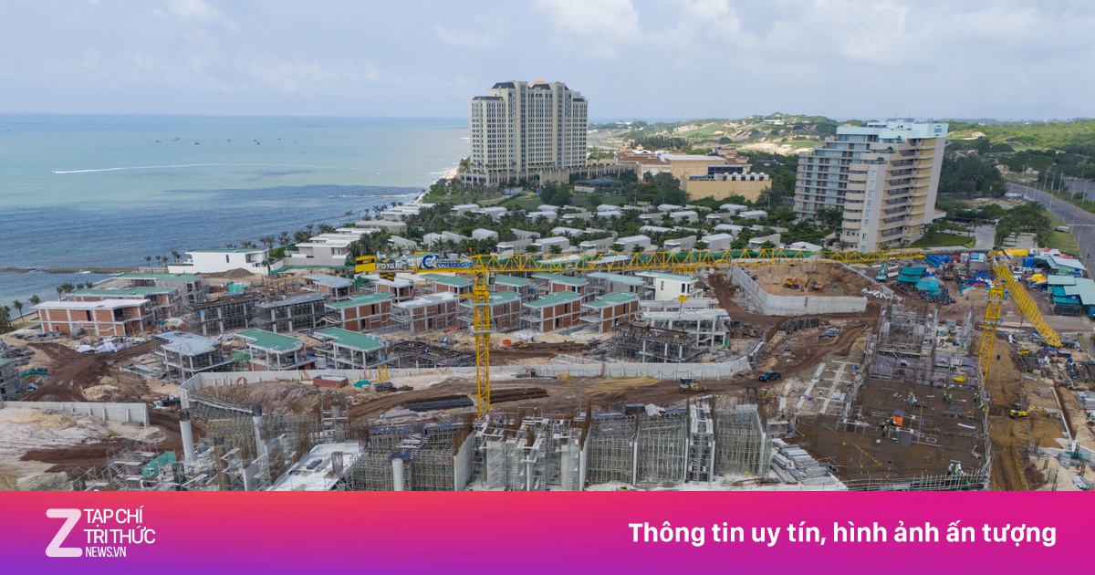 'Đại công trường' bất động sản nghỉ dưỡng ở Hồ Tràm