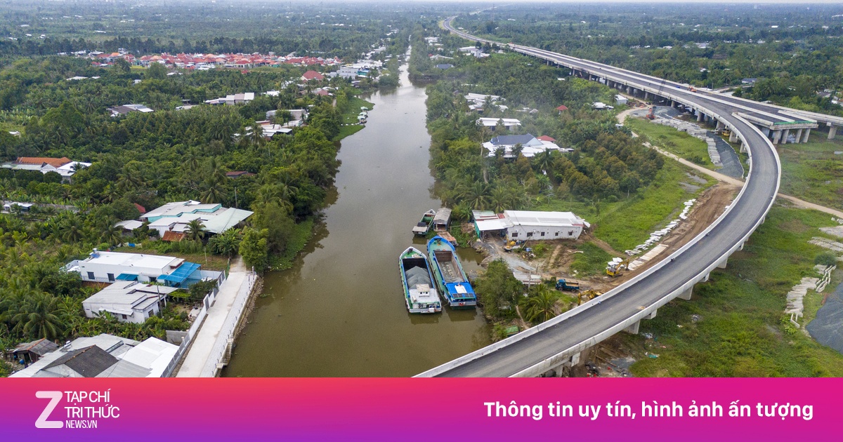 Toàn cảnh tuyến cao tốc Cần Thơ - Cà Mau sắp thông xe