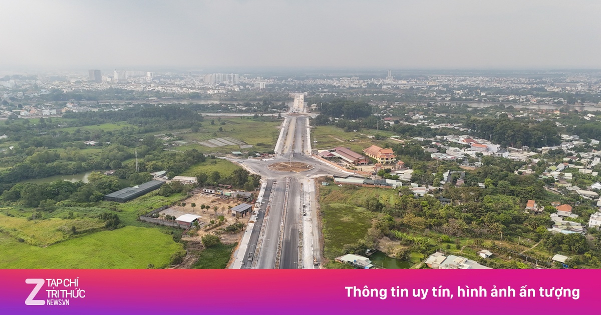 Đường nghìn tỷ qua 'siêu phường'  đông dân nhất Đồng Nai sắp thông xe