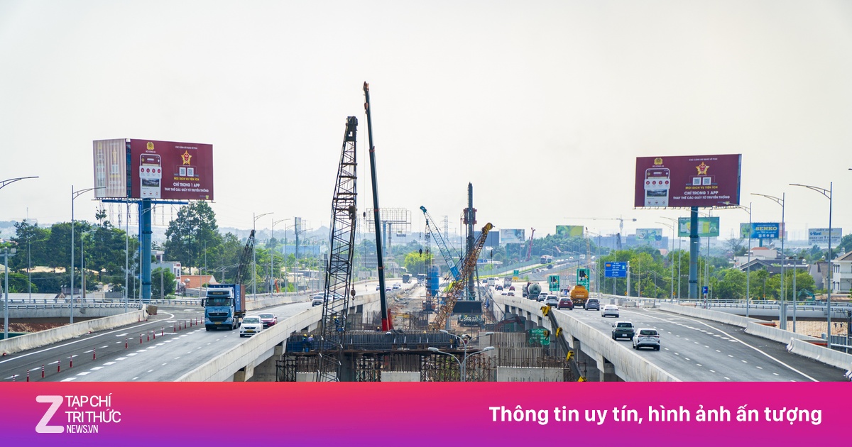 Cận cảnh tuyến cao tốc hơn 16.000 tỷ đồng nối TP.HCM với sân bay Long Thành