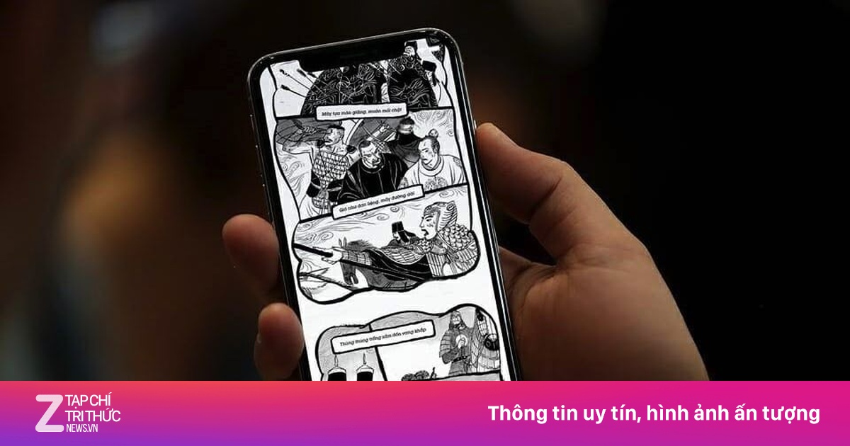 Ứng dụng truyện tranh bản quyền bị chặn