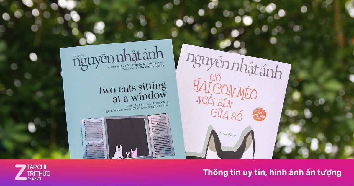 'Có hai con mèo ngồi bên cửa sổ' của Nguyễn Nhật Ánh ra bản tiếng Anh