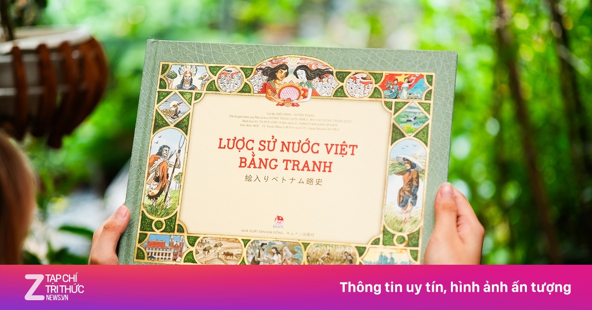 'Lược sử nước Việt bằng tranh' có bản song ngữ Việt - Nhật