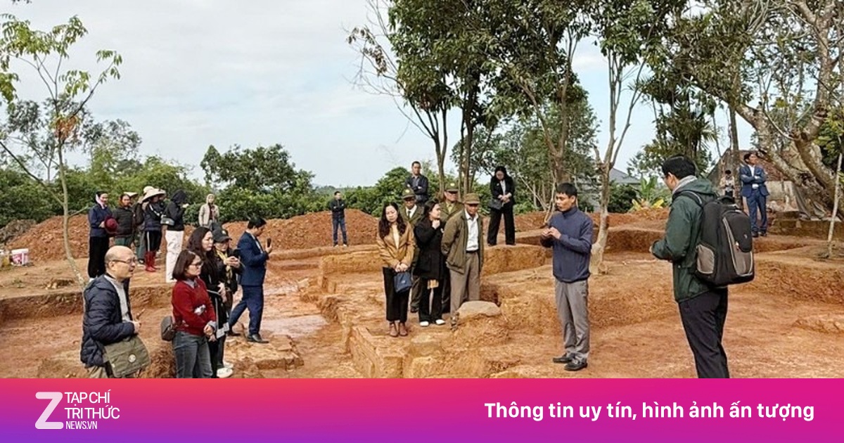 Phát hiện dấu tích tháp đá sa thạch, bên trong có bài vị ở Bắc Ninh
