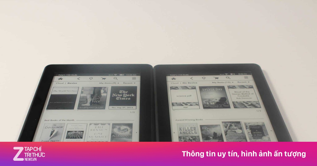Amazon ngừng hỗ trợ các máy đọc sách Kindle đời cũ từ tháng 5/2026