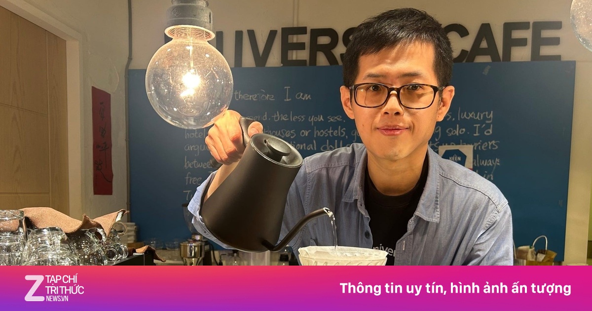 Kỹ sư IT Đài Loan 9X bỏ nghề sau tai nạn, chọn pha chế cà phê