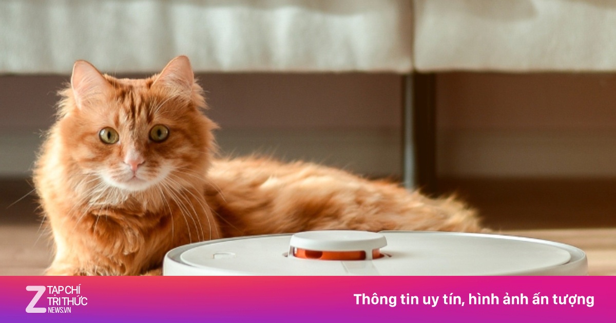 Biểu tượng robot hút bụi đời đầu sụp đổ