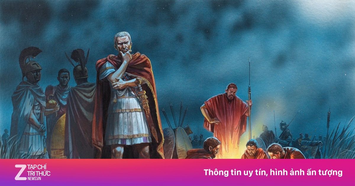 Caesar bên bờ sông Rubicon