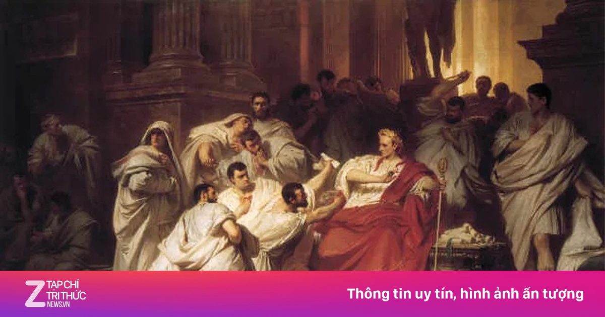 Tổ tiên thần thoại của Julius Caesar