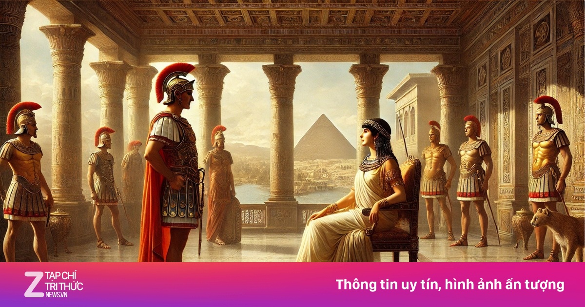Mối tình lịch sử của nữ hoàng Cleopatra