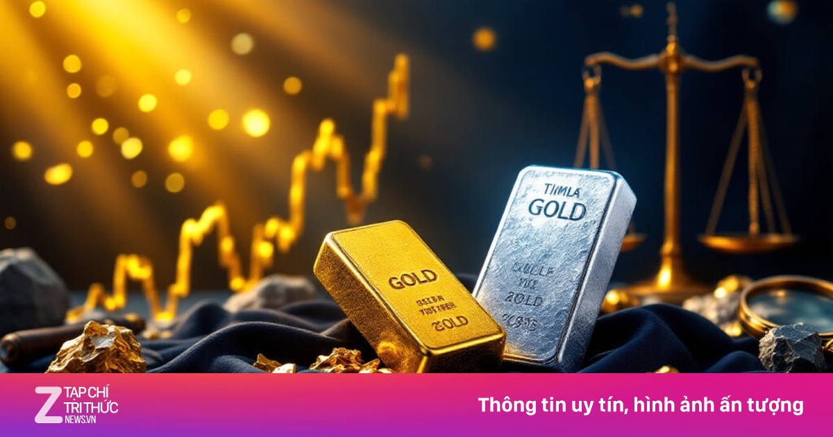 Kết cấu siêu ổn định giữa vàng và bạc