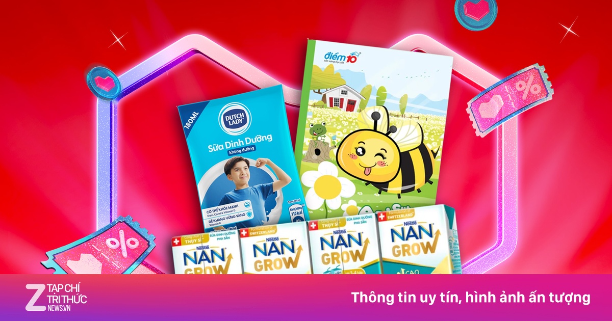 Mùa tựu trường trọn vẹn hơn nhờ combo tiếp sức cho bé