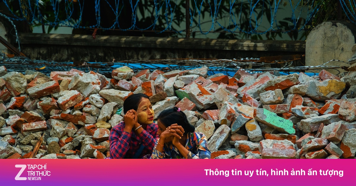 Tôi đến Myanmar sau động đất