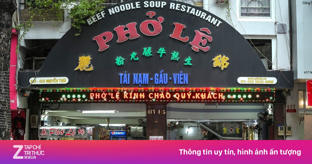 Thực hư phở Lệ ở TP.HCM nghỉ bán sau khi được Michelin vinh danh