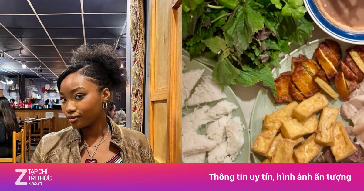 Cô gái Mỹ nấu thành thạo bún riêu, bò kho cho bạn trai Hà Nội