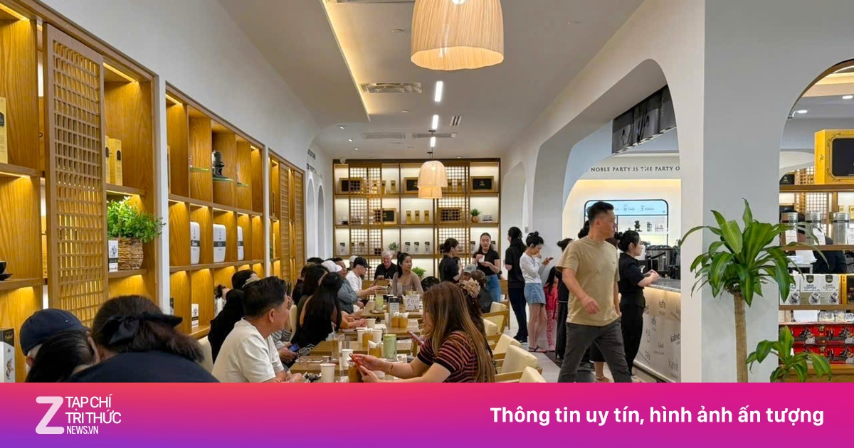 Cửa hàng cà phê mới của ông Đặng Lê Nguyên Vũ tại Mỹ