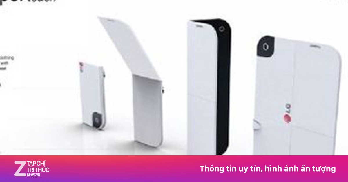 LG PaperTouch - điện thoại gập có một không hai | Znews.vn