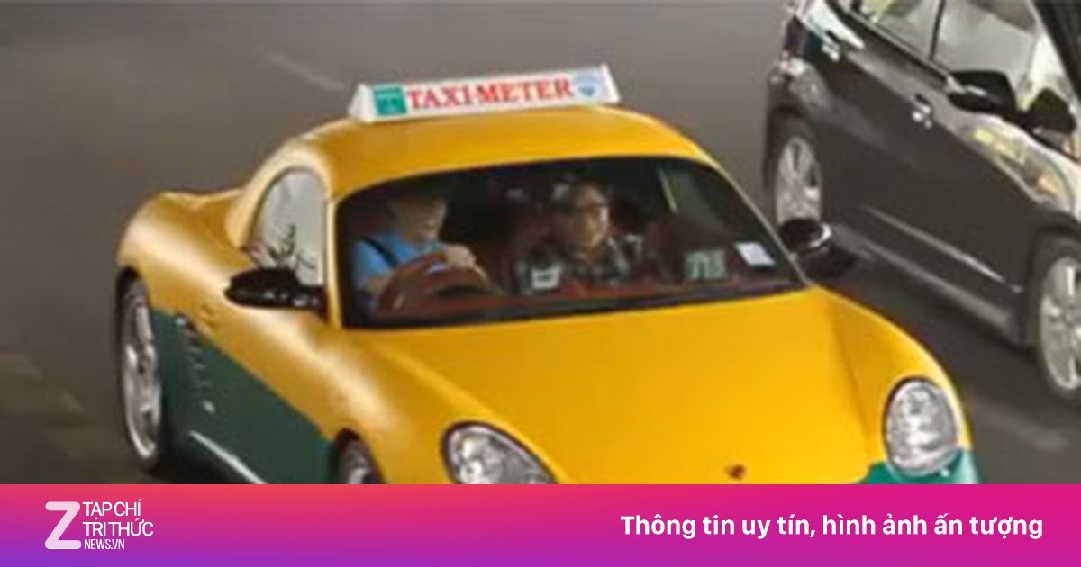 Dùng siêu xe Porsche làm taxi để quảng cáo điện thoại | Znews.vn