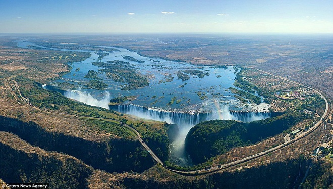 Thác Victoria ở Zambia
