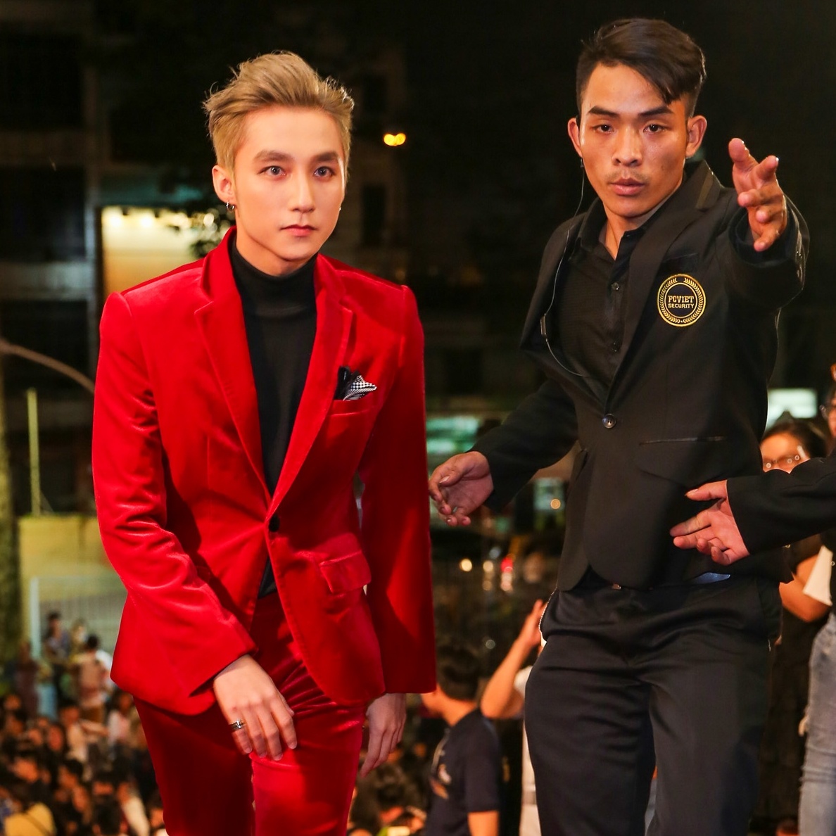Dan sao tren tham do VTV Awards anh 1