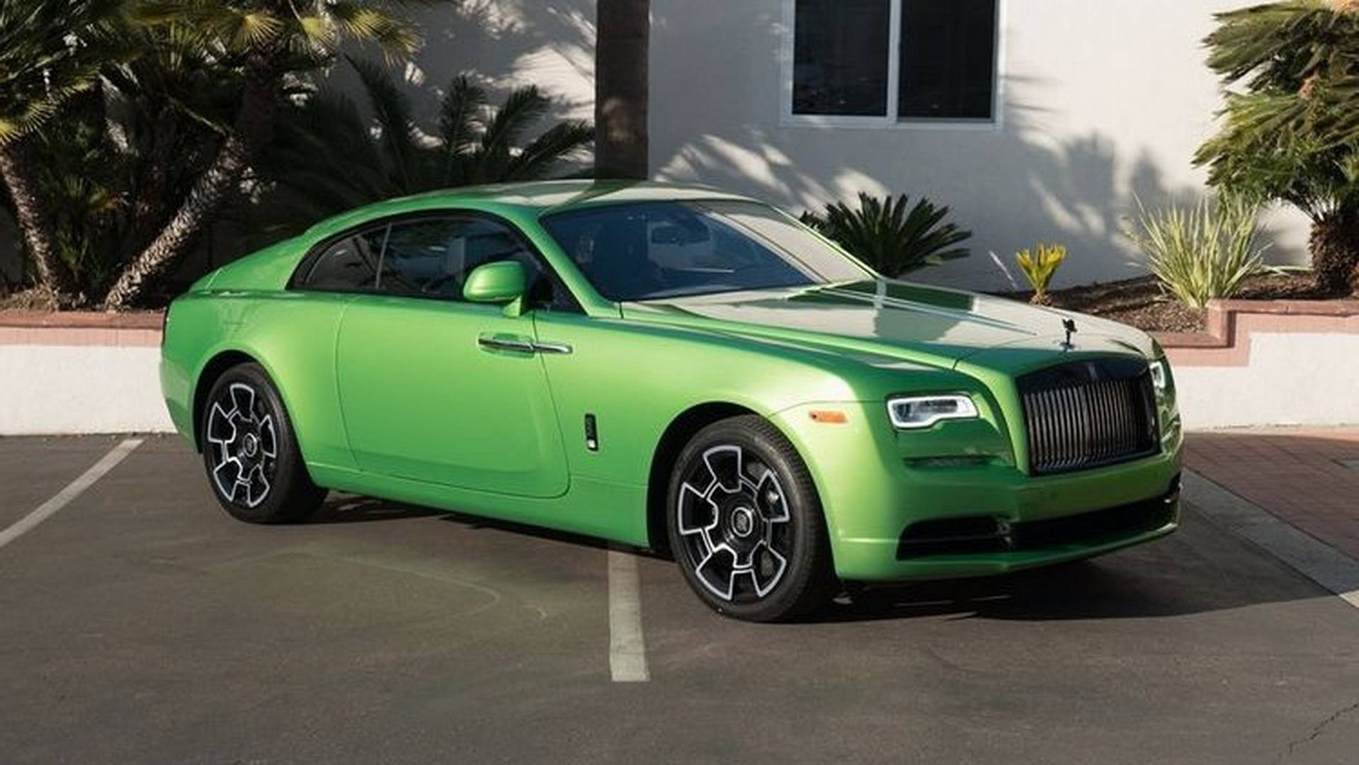 Rolls-Royce Wraith Java Green anh 1