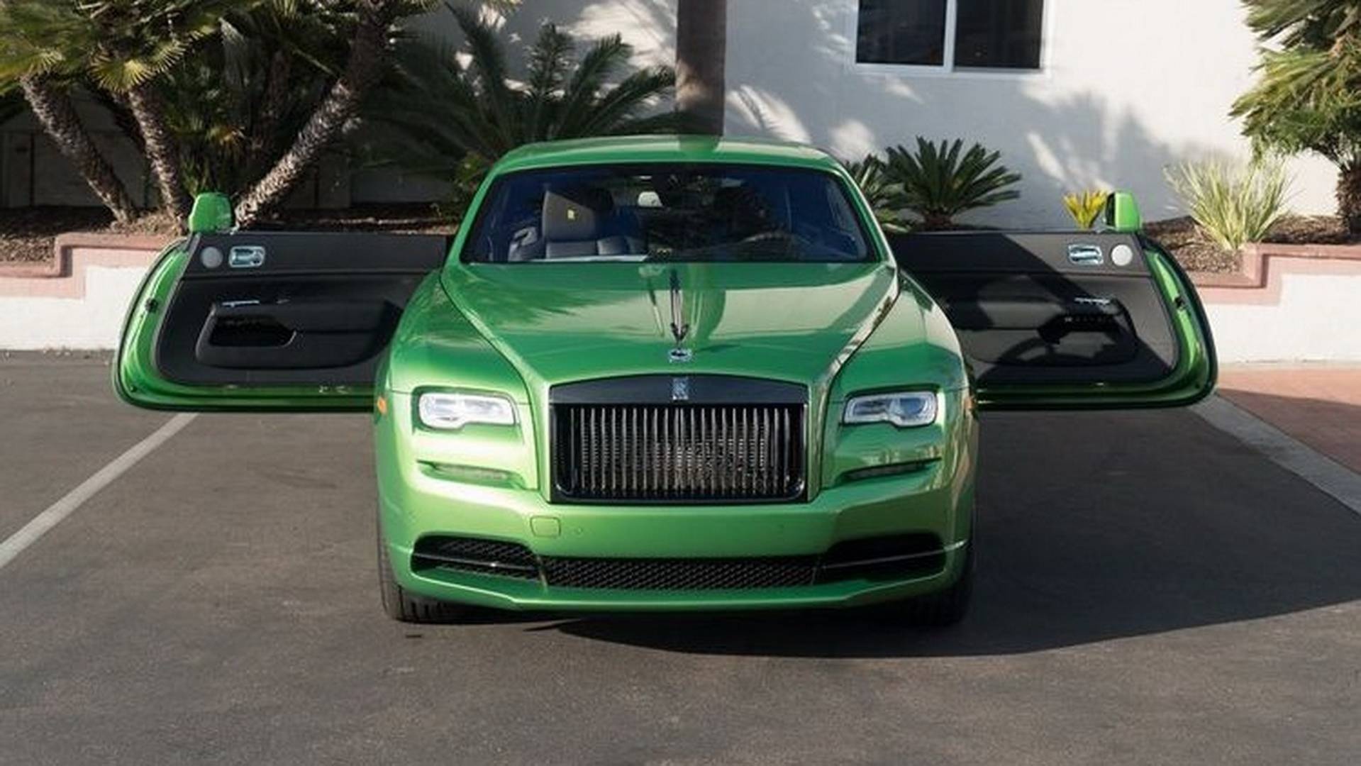 Rolls-Royce Wraith Java Green anh 2