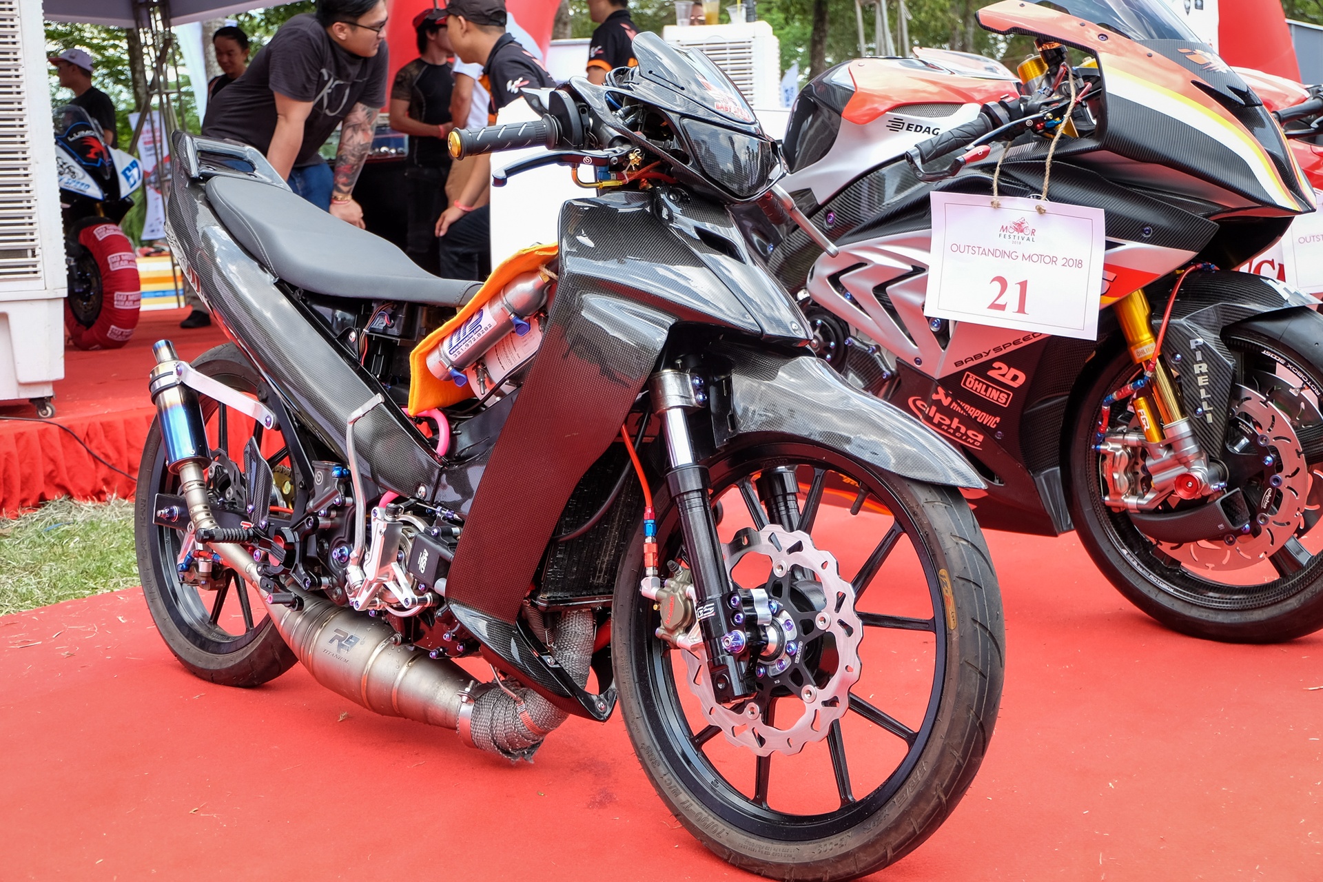 Yamaha 125ZR anh 1