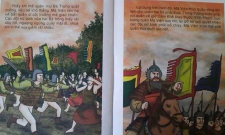 Hình ảnh minh họa trong cuốn sách. Ảnh: Facebook.