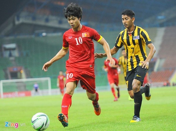 Công Phượng xứng đáng nhận được lời khen sau màn trình diễn ấn tượng trước U23 Malaysia. Ảnh: Tùng Lê.