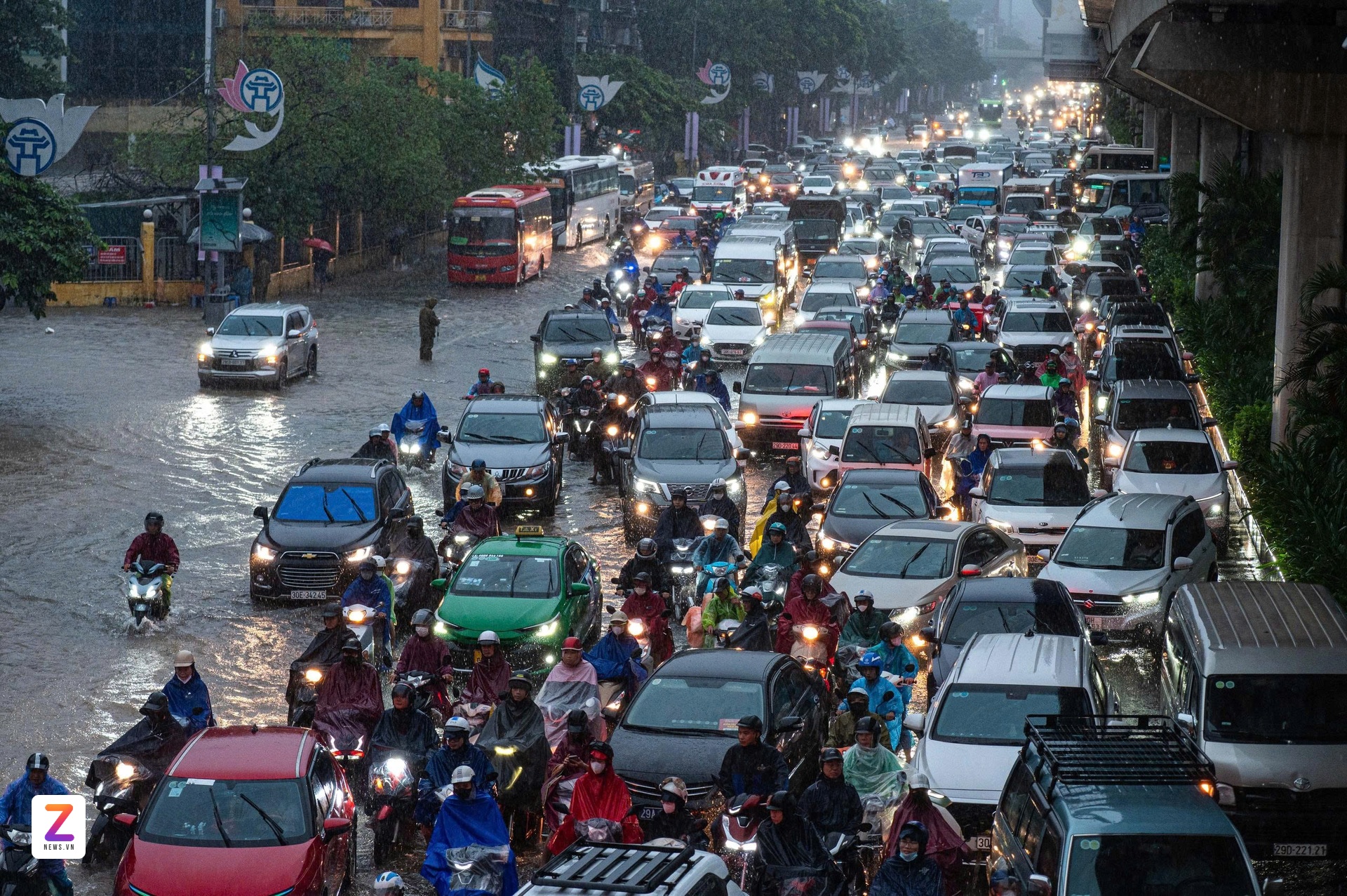 canh ngap o ha noi anh 8