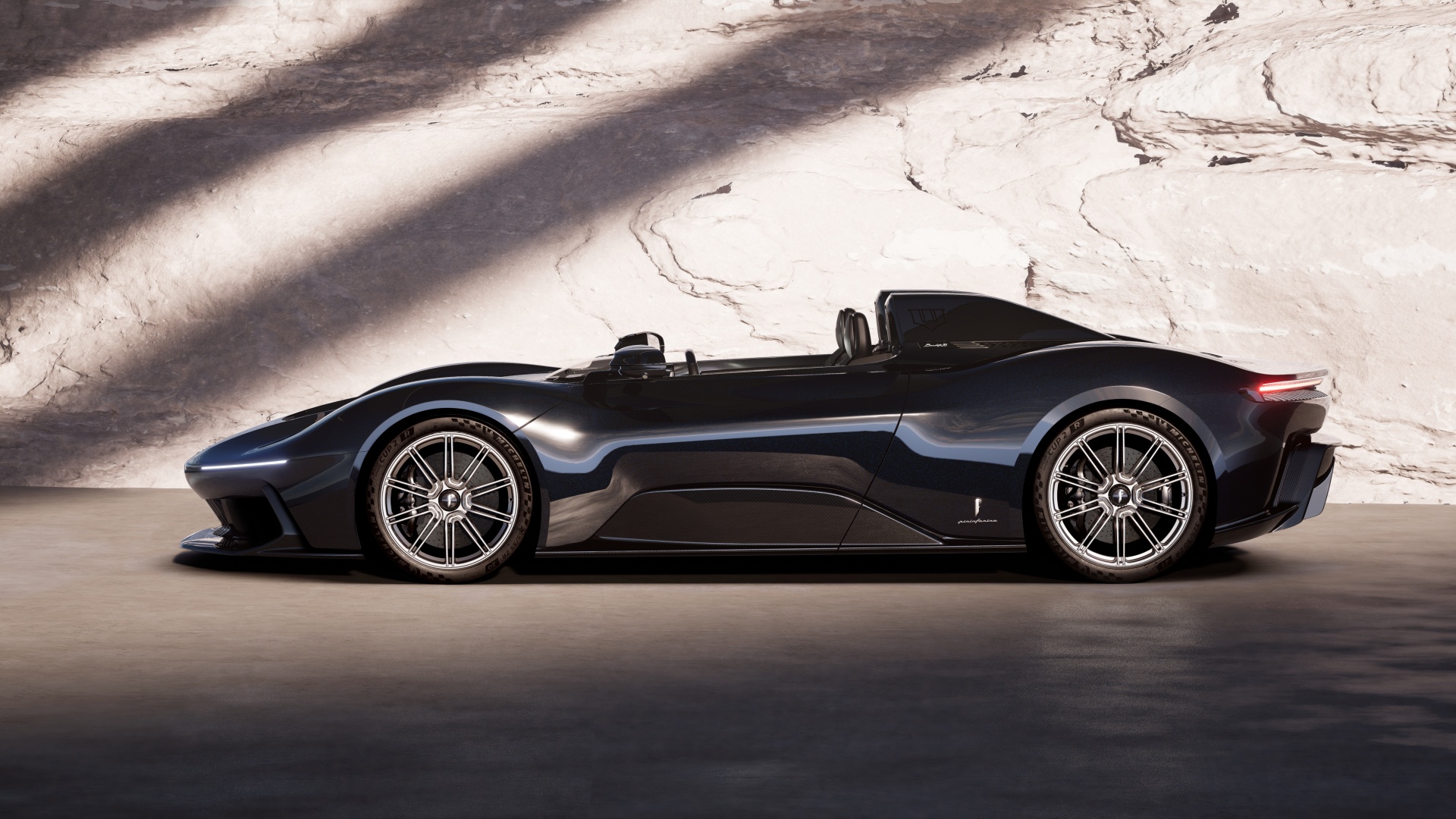 Bộ sưu tập siêu xe điện Pininfarina lấy cảm hứng từ Batman