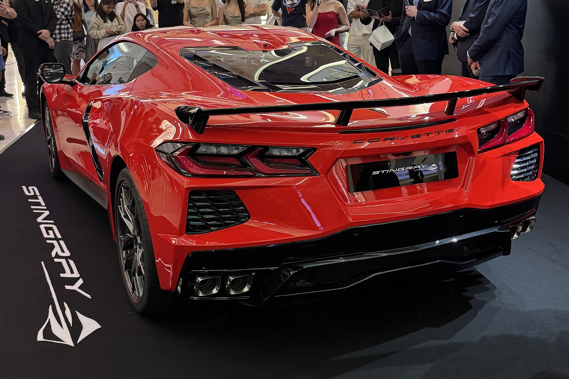 sieu xe,  corvette,  chevrolet corvette,  singapore,  corvette c8,  corvette stingray anh 2