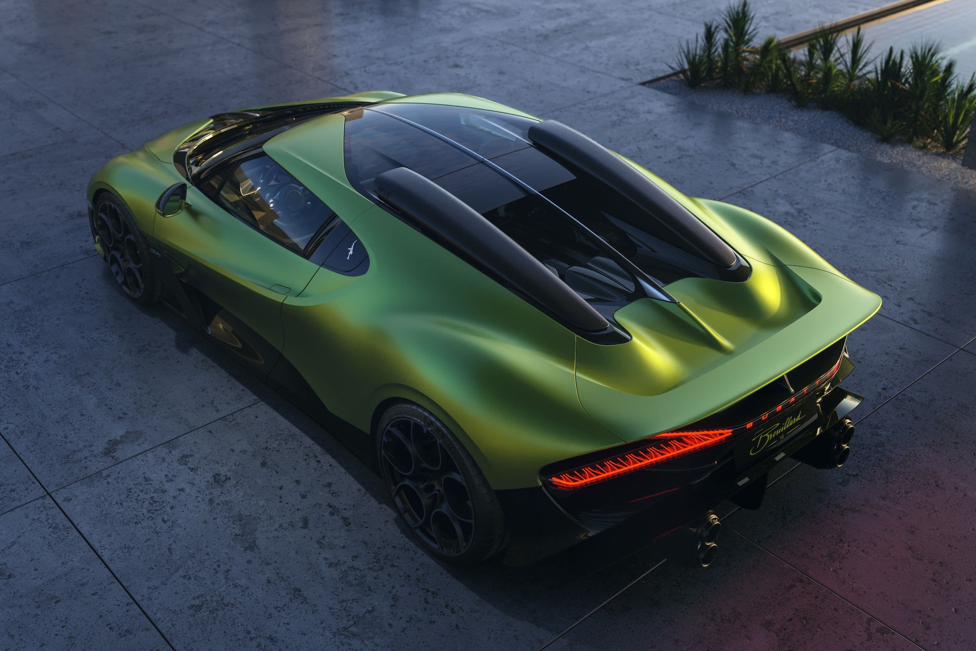 bugatti,  Brouillard,  chiron,  w16 mistral,  w16,  dong co w16,  sieu xe,  hypercar,  bugatti brouillard anh 17