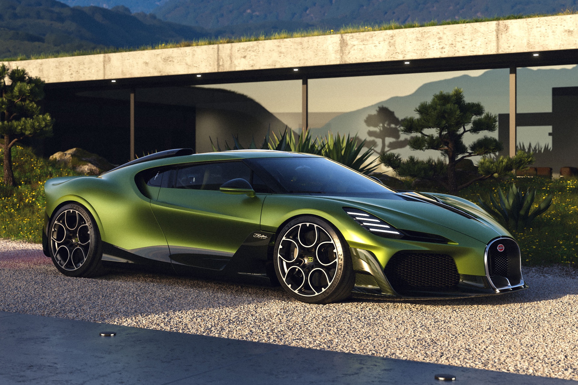 bugatti,  Brouillard,  chiron,  w16 mistral,  w16,  dong co w16,  sieu xe,  hypercar,  bugatti brouillard anh 14