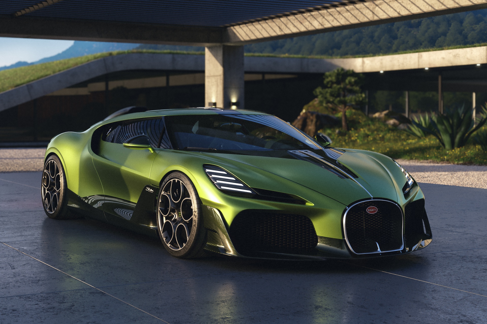 bugatti,  Brouillard,  chiron,  w16 mistral,  w16,  dong co w16,  sieu xe,  hypercar,  bugatti brouillard anh 16