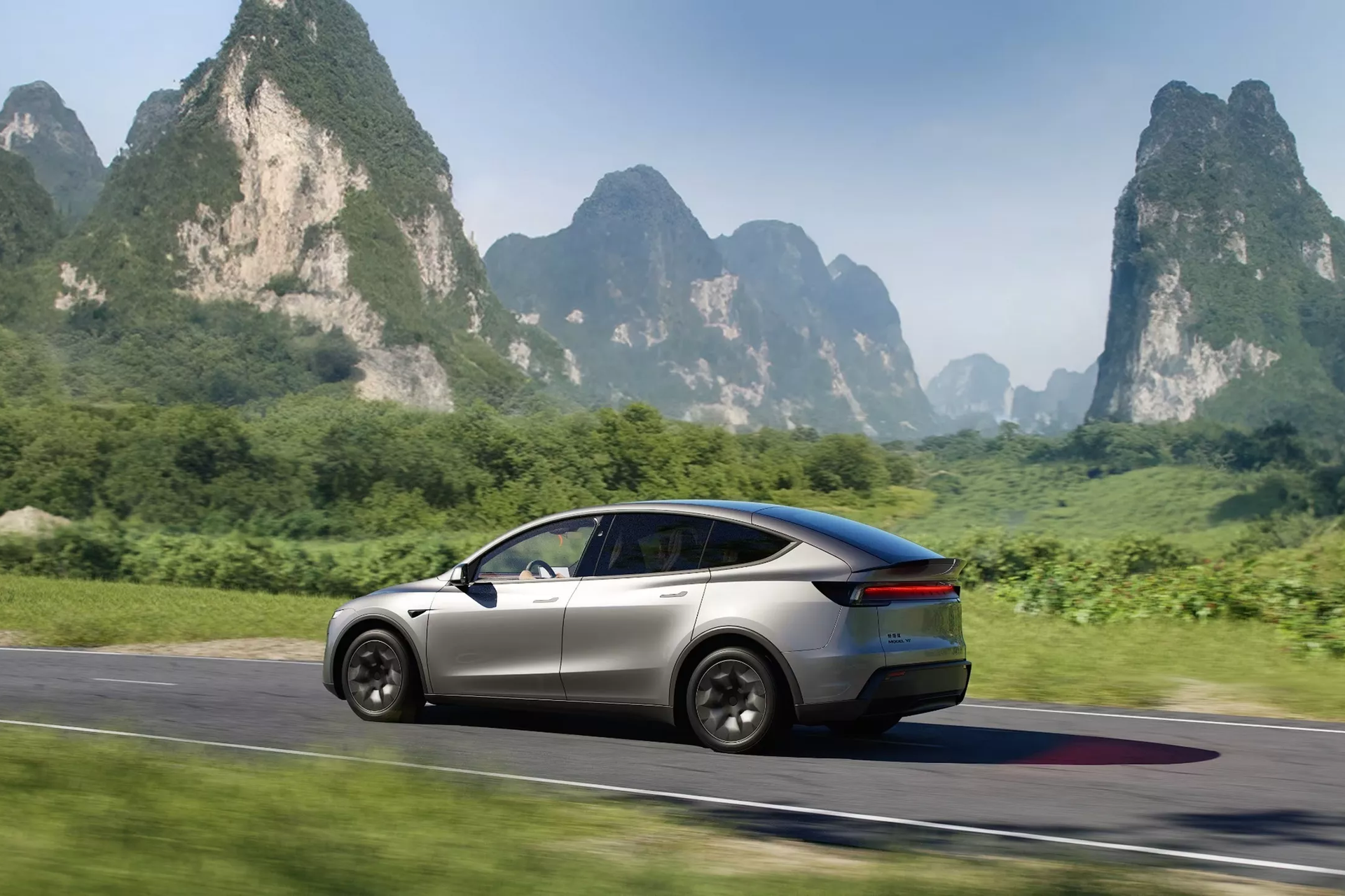 xe dien,  ev,  tesla,  tesla model y,  model y,  model y l,  tesla model y l,  truc co so,  trung quoc anh 13