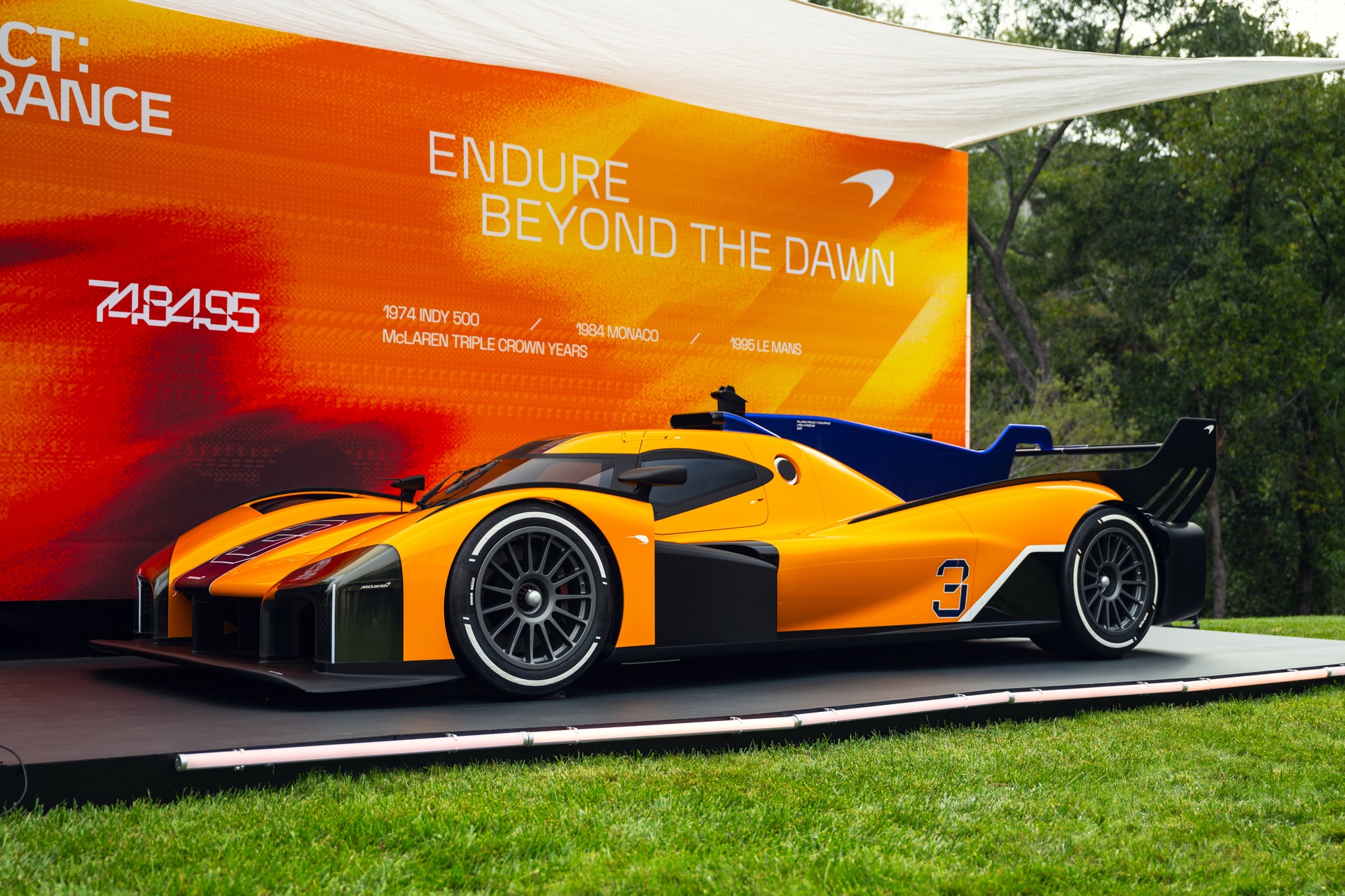 xe dua,  mclaren,  le mans,  mclaren project endurance,  sieu xe,  24 hours,  of le mans,  wec anh 1