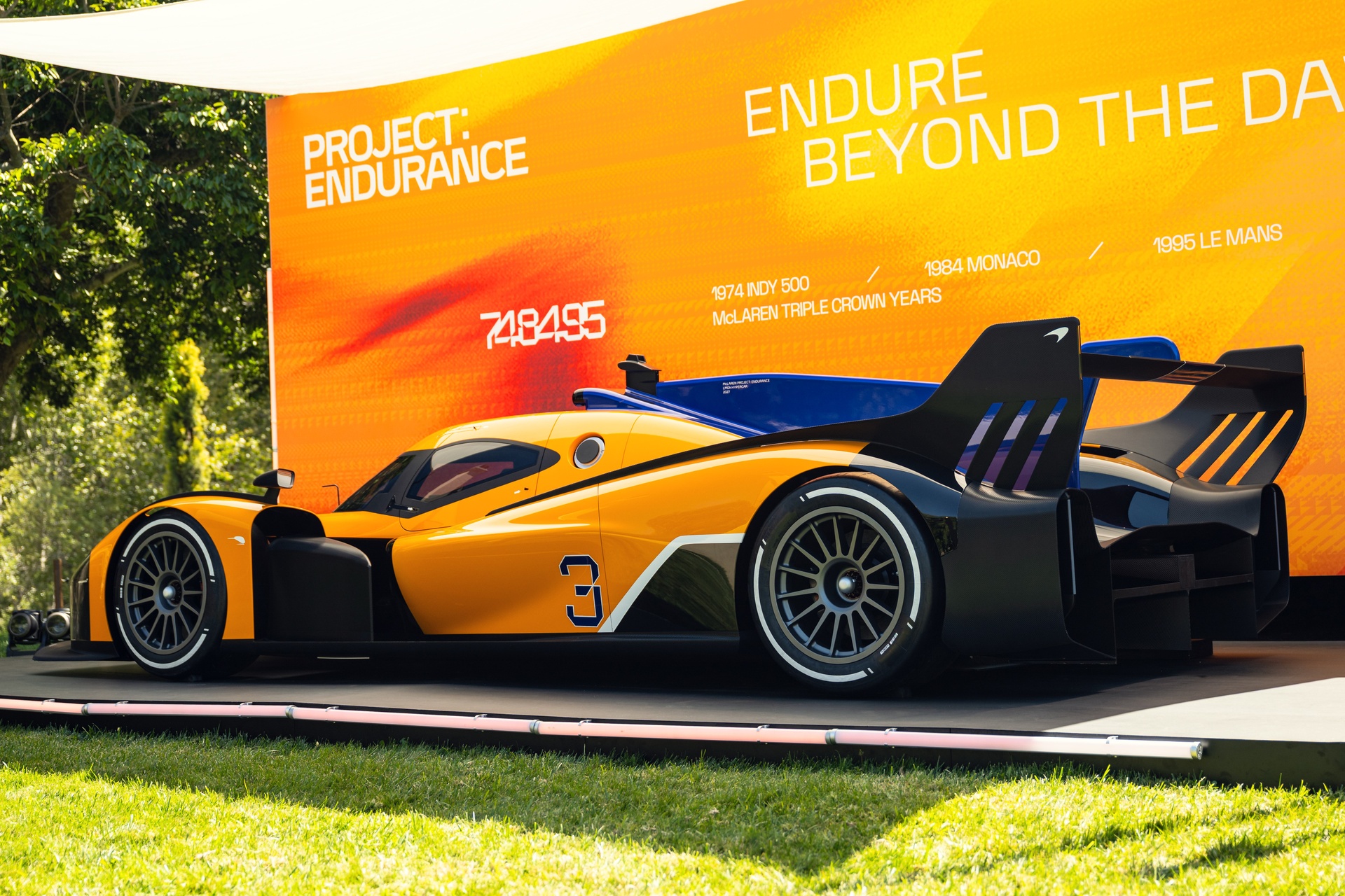 xe dua,  mclaren,  le mans,  mclaren project endurance,  sieu xe,  24 hours,  of le mans,  wec anh 2