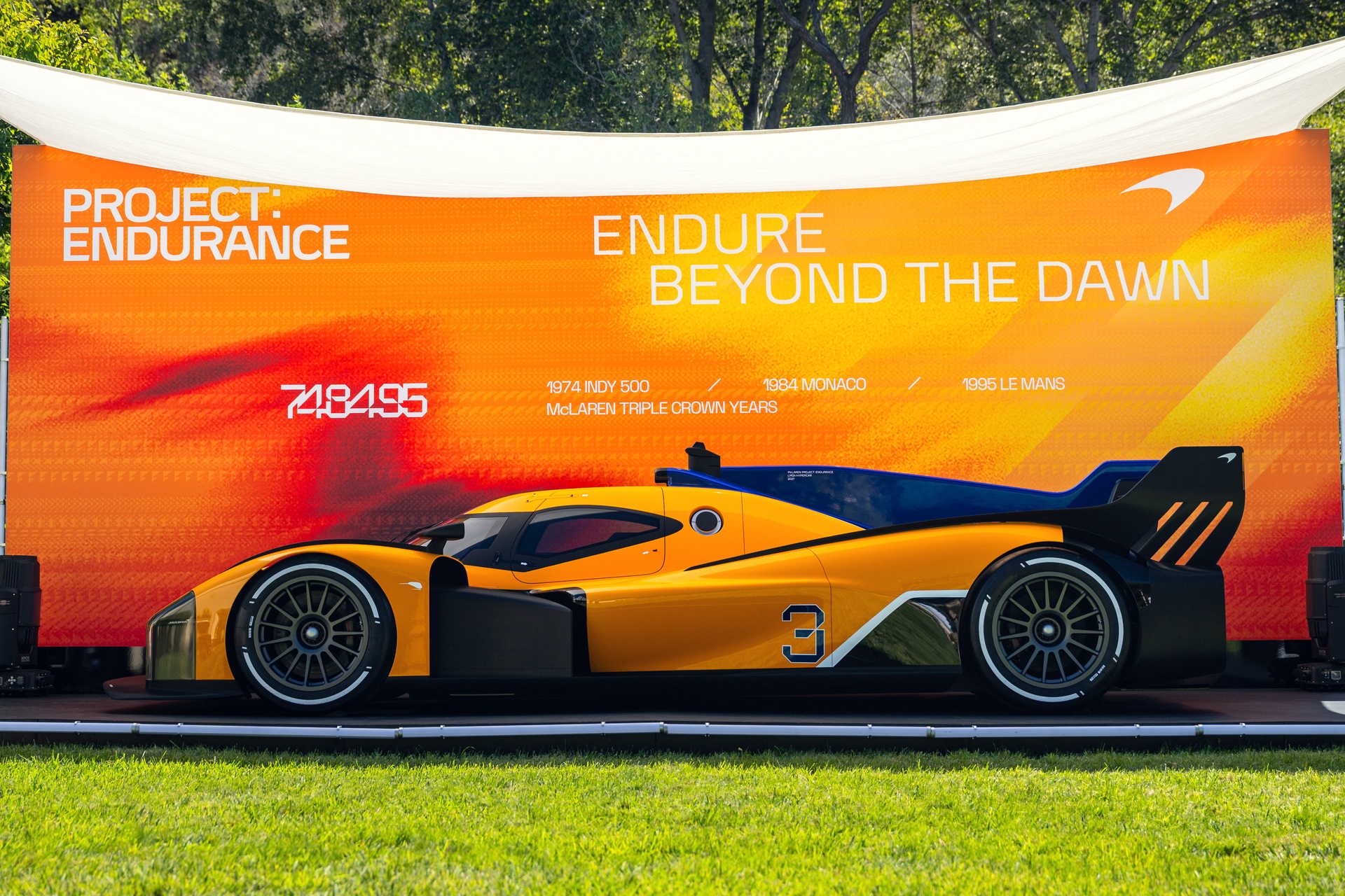 xe dua,  mclaren,  le mans,  mclaren project endurance,  sieu xe,  24 hours,  of le mans,  wec anh 5