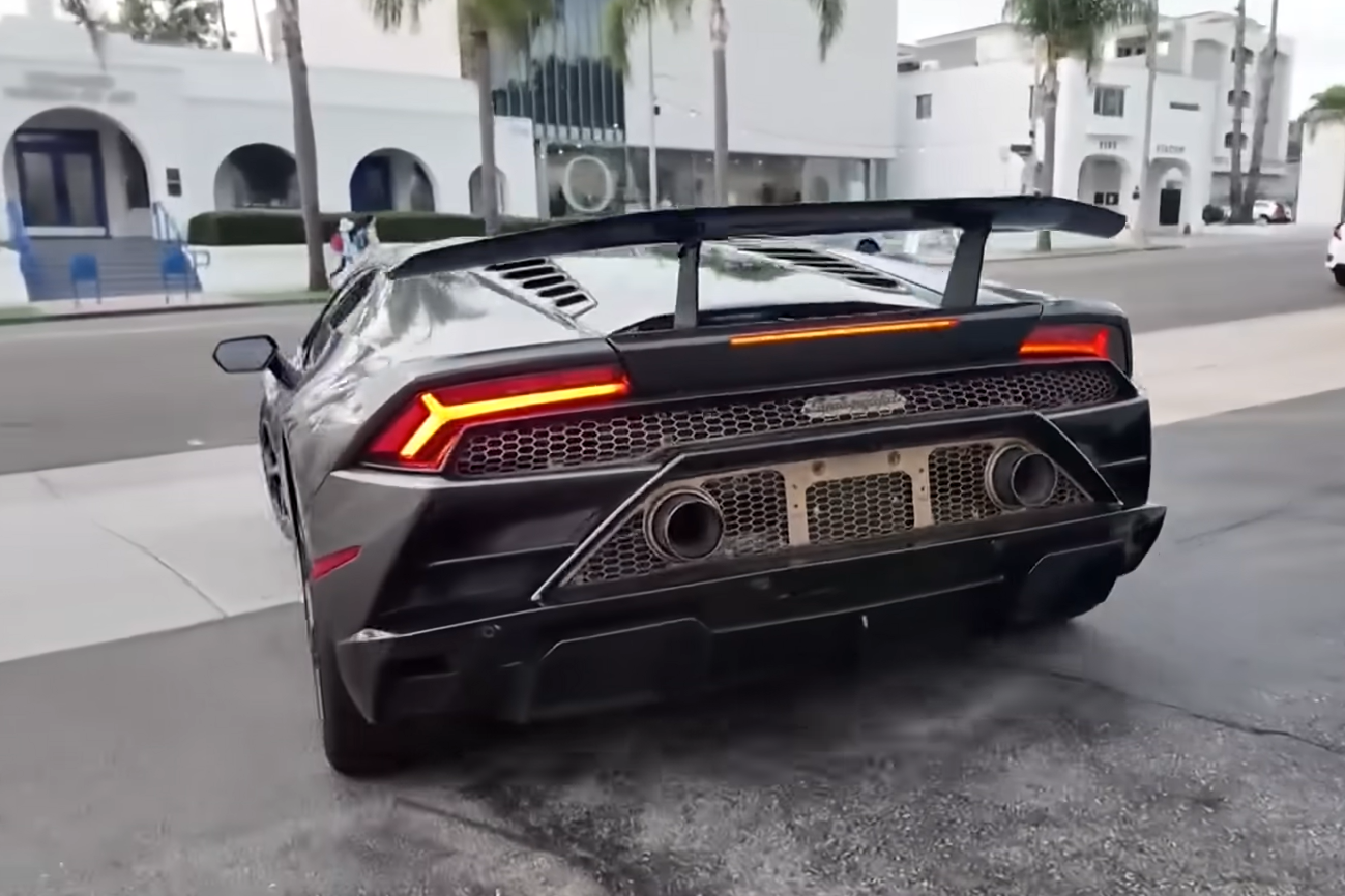 Lamborghini Huracan Evo RWD,  Huracan LP 580-2,  Lamborghini Huracan,  huracan,  sieu xe,  danh cap,  an cap,  toi pham,  california,  lamborghini anh 9