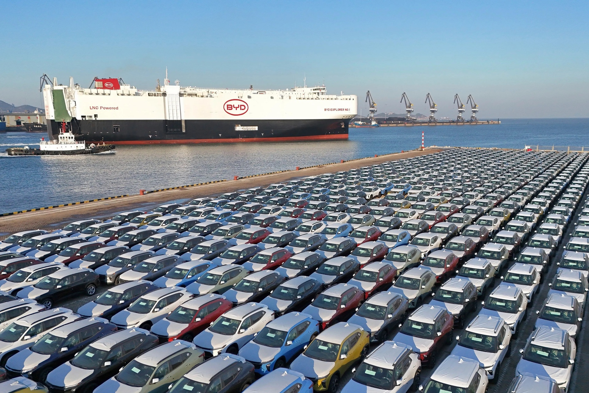 byd,  xuat khau,  xe dien,  ev,  trung quoc,  made in china,  xe trung quoc anh 2