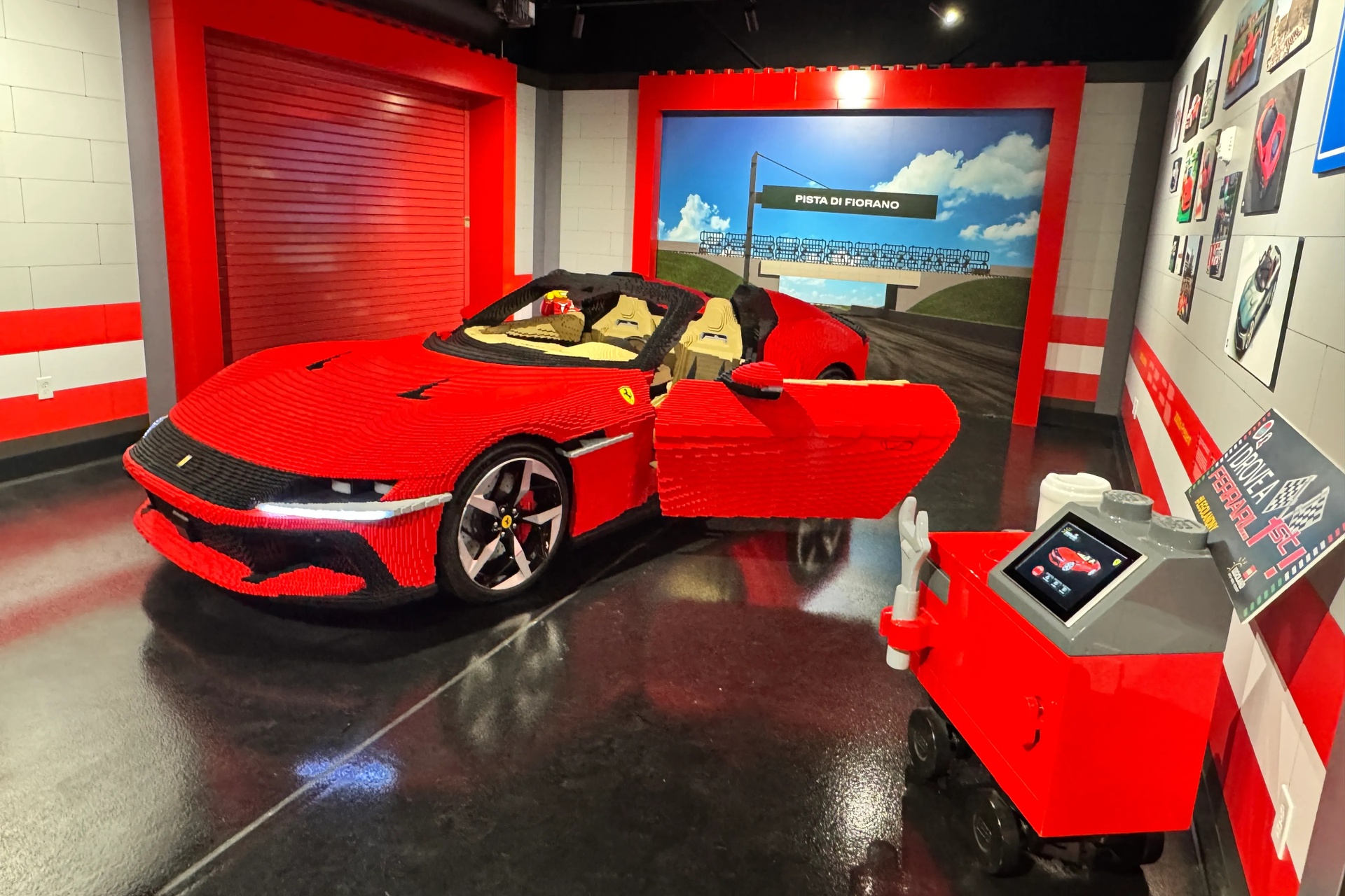 ferrari,  12cilindri,  12cilindri spider,  lego,  legoland,  mo hinh,  sieu xe anh 8
